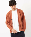 【SALE／70%OFF】UNITED ARROWS green label relaxing コットン シルク ペーパー カーディガン -ウォッシャブル- ユナイテッドアローズ アウトレット トップス カーディガン オレンジ グレー ブルー