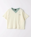 【SALE／70%OFF】UNITED ARROWS green label relaxing TJ H/A ガゼット Tシャツ 100cm-130cm ユナイテッドアローズ アウトレット トップス カットソー・Tシャツ ホワイト ベージュ