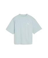 【SALE／50%OFF】PUMA ウィメンズ CLASSICS リブ リラックス モックネック 半袖 シャツ プーマ トップス カットソー・Tシャツ