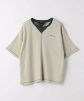 【SALE／70%OFF】UNITED ARROWS green label relaxing TJ H/A ガゼット Tシャツ 140cm-160cm ユナイテッドアローズ アウトレット トップス カットソー・Tシャツ ベージュ ホワイト