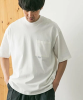 【SALE／60%OFF】URBAN RESEARCH DOORS add fabrics ポケットクルーネック Tシャツ アーバンリサーチドアーズ トップス カットソー・Tシャツ ホワイト グレー オレンジ