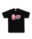 A BATHING APE ABC CAMO JPN KATAKANA TEE ア ベイシング エイプ トップス カットソー・Tシャツ ブラック ホワイト【送料無料】