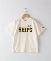 【SALE／30%OFF】SHIPS KIDS 【SHIPS KIDS別注】RUSSELL ATHLETIC:80~90cm / TEE シップス トップス カットソー・Tシャツ ホワイト ネイビー【送料無料】