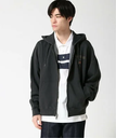 GUESS (M)GUESS Originals Zip-Up Hoodie ゲス トップス パーカー・フーディー ブラック ホワイト【送料無料】