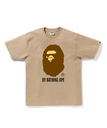 A BATHING APE BY BATHING APE TEE ア ベイシング エイプ トップス カットソー・Tシャツ ベージュ ブラック ブラウン グレー ネイビー ピンク ブルー ホワイト【送料無料】