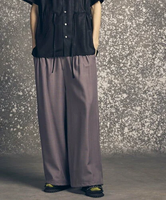 【SALE／20%OFF】MAISON SPECIAL Buzzam-Tuck Prime-Wide Pants メゾンスペシャル パンツ スラックス・ドレスパンツ グレー ブラック イエロー【送料無料】