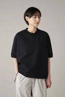 MARGARET HOWELL STRETCH POLYESTER POPLIN マーガレット・ハウエル トップス カットソー・Tシャツ ブラック【送料無料】