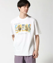 【SALE／60%OFF】GUESS GUESS Tシャツ (M)SS Bsc Guess Postcard Tee ゲス トップス カットソー・Tシャツ ホワイト ブルー