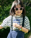 IENA ENFANT PARIS レリーフTシャツ kids イエナ　アンファン マタニティウェア・ベビー用品 その他のベビーグッズ ネイビー ホワイト【送料無料】