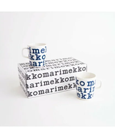 Marimekko 【オンライン限定・日本限定】Marimekko Logo マグカップセット 250ml マリメッコ ファッション雑貨 その他のファッション雑貨 ホワイト【送料無料】