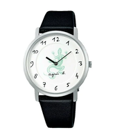 agnes b. FEMME 【ユニセックス】LM02 WATCH FCSK754 時計 アニエスベーウオッチ35周年記念限定モデル アニエスベー アクセサリー・腕時計 腕時計 ホワイト【送料無料】