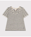 【SALE／10%OFF】PETIT BATEAU コットンボーダー半袖カットソー プチバトー トップス カットソー・Tシャツ【送料無料】