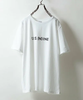 【SALE／15%OFF】NUMBER (N)INE U.S. (N)INE T-SHIRT ナンバーナイン トップス カットソー・Tシャツ ホワイト ブラック【送料無料】