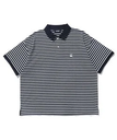 【SALE／30%OFF】XLARGE CROWN STRIPED POLO SHIRT ポロシャツ XLARGE エクストララージ トップス ポロシャツ ブラック ブルー グレー【送料無料】