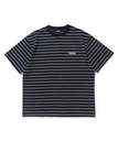 【SALE／30%OFF】XLARGE STRIPED S/S TEE XLARGE Tシャツ XLARGE エクストララージ トップス カットソー・Tシャツ ブラック ネイビー オレンジ【送料無料】