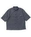 XLARGE PLAID S/S SHIRT XLARGE シャツ XLARGE エクストララージ トップス シャツ・ブラウス ブラック ブルー【送料無料】