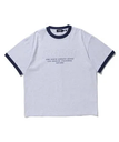 XLARGE STORE ADDRESS RINGER S/S TEE Tシャツ XLARGE エクストララージ トップス カットソー・Tシャツ グレー ブラック ネイビー【送料無料】