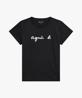 agnes b. FEMME SEJ8 TS BRANDO Tシャツ アニエスベー トップス カットソー・Tシャツ ブラック【送料無料】