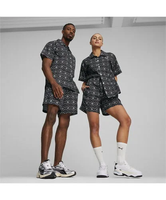 【SALE／55%OFF】PUMA ユニセックス CLASSICS ニュー プレップ AOP ウーブン ショーツ 6 プーマ パンツ その他のパンツ ブラック