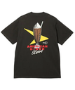 【SALE／30%OFF】X-girl MILK SHAKE S/S TEE Tシャツ X-girl エックスガール トップス カットソー・Tシャツ グレー ピンク ホワイト【送料無料】