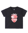 X-girl STRAWBERRY S/S BABY TEE X-girl Tシャツ X-girl エックスガール トップス カットソー・Tシャツ ブラック ピンク ホワイト【送料無料】