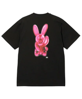 X-girl GUMMY BUNNIES S/S TEE Tシャツ X-girl エックスガール トップス カットソー・Tシャツ ブラック ホワイト【送料無料】