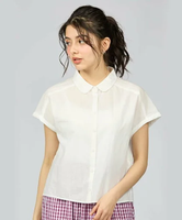 To b. by agnes b. WP24 CHEMISE モダンマニッシュシャツ アニエスベー トップス シャツ・ブラウス ホワイト【送料無料】