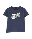 【SALE／20%OFF】Schott 直営限定/KID'S SS T-SHIRT "NUMBER ONE"/キッズ ティーシャツ "ナンバーワン ショット トップス カットソー・Tシャツ ネイビー ブラック ホワイト