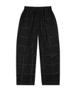 HUF BARB WIRE PLAID EASY PANT HUF イージーパンツ ハフ パンツ その他のパンツ ブラック ホワイト【送料無料】