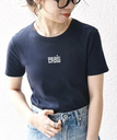 SHIPS any 【SHIPS any別注】PETIT BATEAU:〈洗濯機可能〉PARIS プリント コンパクト TEE 24AW シップス トップス カットソー・Tシャツ ネイビー ホワイト ピンク【送料無料】