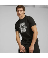 【SALE／30%OFF】PUMA メンズ ESS+ パーム リゾート グラフィック 半袖 Tシャツ プーマ トップス カットソー・Tシャツ ブラック