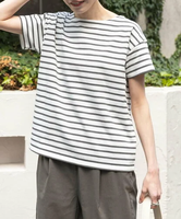 【SALE／20%OFF】URBAN RESEARCH DOORS FORK&SPOON ボートネックボーダーショートスリーブ アーバンリサーチドアーズ トップス カットソー・Tシャツ