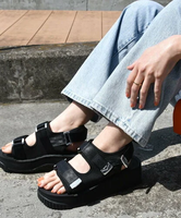 【SALE／30%OFF】SHIPS WOMEN 【SHIPS別注】SHAKA:RANGER PLATFORM ◇ シップス シューズ・靴 サンダル ブラック【送料無料】