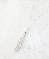 【SALE／20%OFF】SHOO・LA・RUE メタルタッセルネックレス シューラルー アクセサリー・腕時計 ネックレス シルバー ゴールド