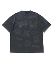 【SALE／30%OFF】XLARGE ALLOVER PRINTED S/S POCKET TEE XLARGE エクストララージ トップス カットソー・Tシャツ ブラック ブラウン グリーン パープル【送料無料】