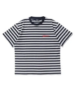 【SALE／10%OFF】XLARGE BASEBALL LOGO STRIPED S/S TEE XLARGE エクストララージ トップス カットソー・Tシャツ ブラック ブルー グリーン【送料無料】