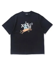 XLARGE CAT SUMMON S/S TEE XLRAGE エクストララージ トップス カットソー・Tシャツ ブラック ホワイト イエロー【送料無料】