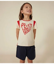 【SALE／30%OFF】PETIT BATEAU プリント半袖Tシャツ プチバトー トップス カットソー・Tシャツ ホワイト