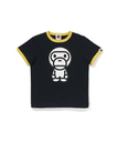 A BATHING APE BABY MILO UV PRINT TEE ア ベイシング エイプ トップス カットソー・Tシャツ ネイビー【送料無料】