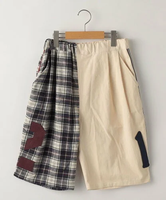 【SALE／20%OFF】SHIPS KIDS THE PARK SHOP:155~165cm / BASEBALL PARK SHORTS シップス パンツ その他のパンツ ブラウン ネイビー【送料無料】