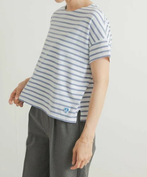 【SALE／30%OFF】URBAN RESEARCH DOORS 『一部別注カラー』ORCIVAL BOATNECK SHORT-SLEEVE PULLOVER アーバンリサーチドアーズ トップス カットソー・Tシャツ ホワイト【送料無料】