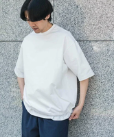 URBAN RESEARCH DOORS URD Drawstring Short-sleeve T-shirts アーバンリサーチドアーズ トップス カットソー・Tシャツ ホワイト ネイビー ブラック グレー【送料無料】