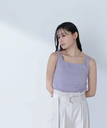 【SALE／30%OFF】NATURAL BEAUTY BASIC 2Wayタンク ナチュラルビューティベーシック トップス カットソー・Tシャツ ブルー ブラック ホワイト