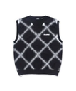 【SALE／30%OFF】XLARGE BARBED WIRE KNIT VEST エクストララージ トップス ベスト・ジレ ブラック ネイビー【送料無料】