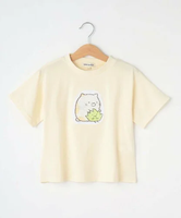 【SALE／10%OFF】SHOO・LA・RUE 【すみっコぐらし】スパンコールTシャツ シューラルー トップス カットソー・Tシャツ ホワイト グリーン パープル