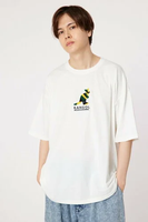 【SALE／20%OFF】RODEO CROWNS WIDE BOWL KANGOL サガラTシャツ ロデオクラウンズワイドボウル トップス カットソー・Tシャツ ホワイト ブラック グリーン イエロー