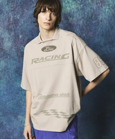 【SALE／30%OFF】MAISON SPECIAL Racing Sponsored Prime-Over Game T-shirt メゾンスペシャル トップス カットソー・Tシャツ ブラック【送料無料】