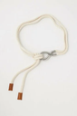 【SALE／30%OFF】MOUSSY BUCKLE ROPE ベルト マウジー ファッション雑貨 ベルト ホワイト