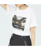 【SALE／10%OFF】Rouge vif la cle 【LE TRIO ABAHOUSE】A SCENE / グラフィックTシャツ サ ルージュ・ヴィフ ラクレ トップス カットソー・Tシャツ ホワイト【送料無料】