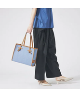 qualite 【GIANNI CHIARINI】MARCELLA バッグ カリテ バッグ トートバッグ ブルー ホワイト【送料無料】